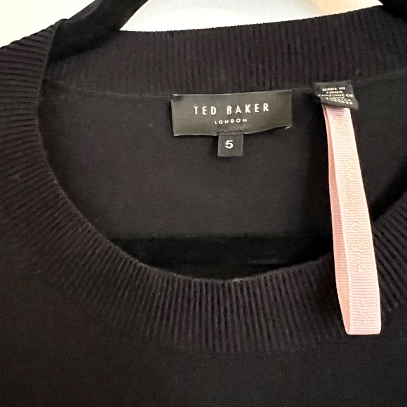 Ted Baker Aniebal fringe sweater, NWOT - Picture 2 of 3